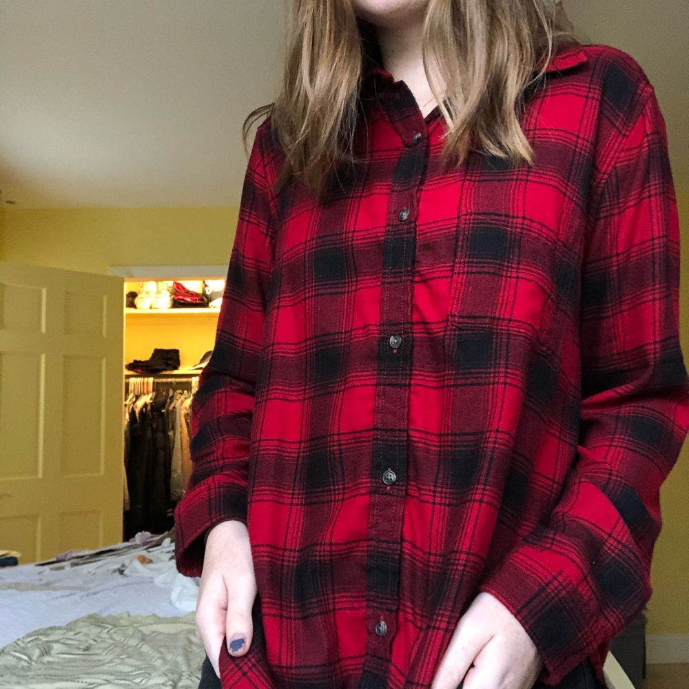 Long sleeve flannel